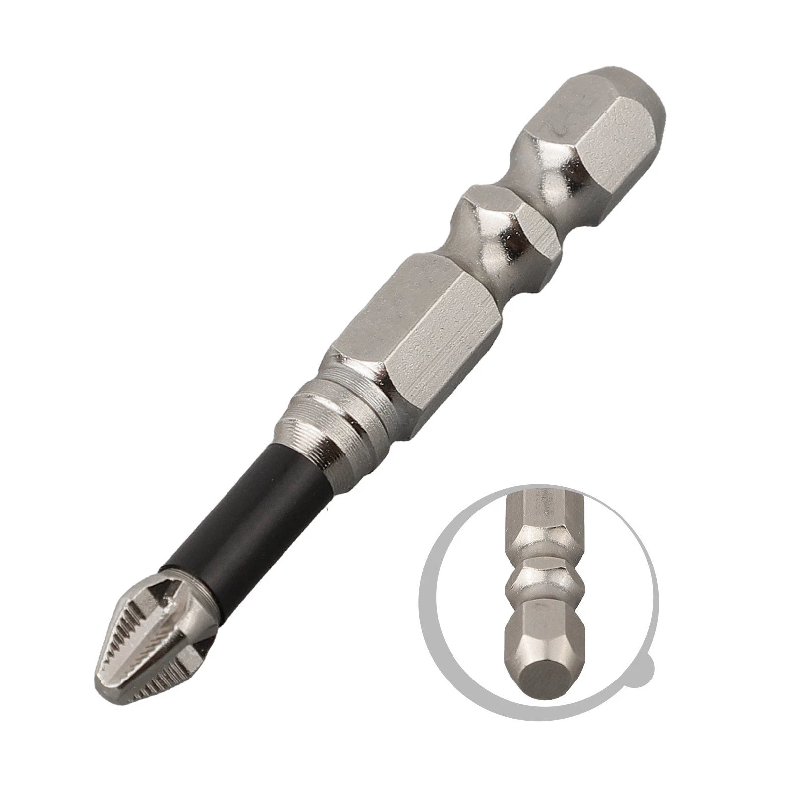 Magnetic Screwdriver Bit PH2 for Long Drill Bits (Alloy Steel)