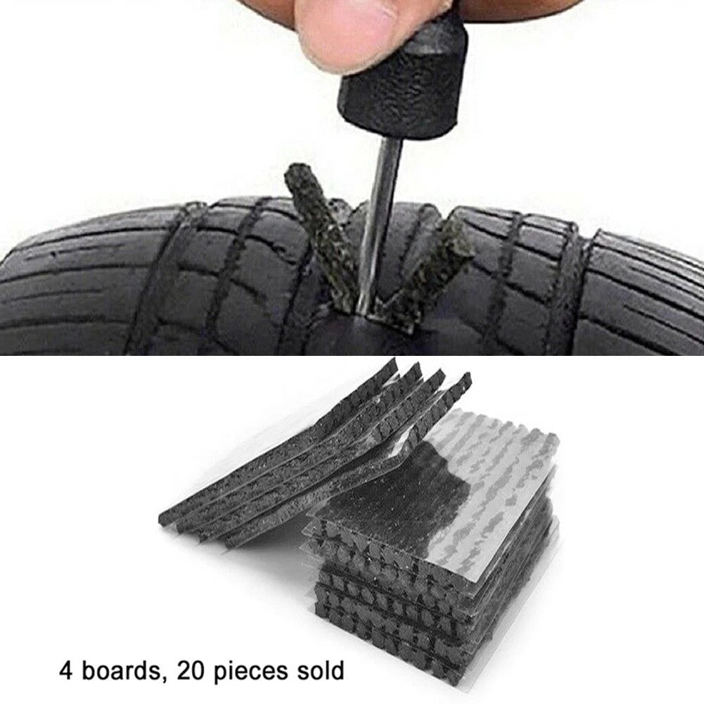 Tire Repair Strips for Tubeless Bikes (Rubber) - Puncture Repair Kit