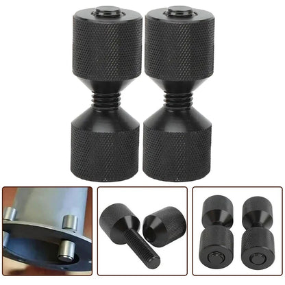 Aluminum Two Hole Tube Flange Aligners for Precision Connection Alignment