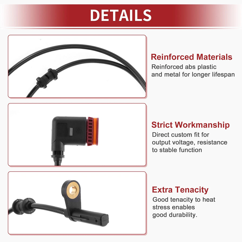 ABS Wheel Speed Sensor Replacement for Mercedes-Benz SLK55 AMG (2011–2015)