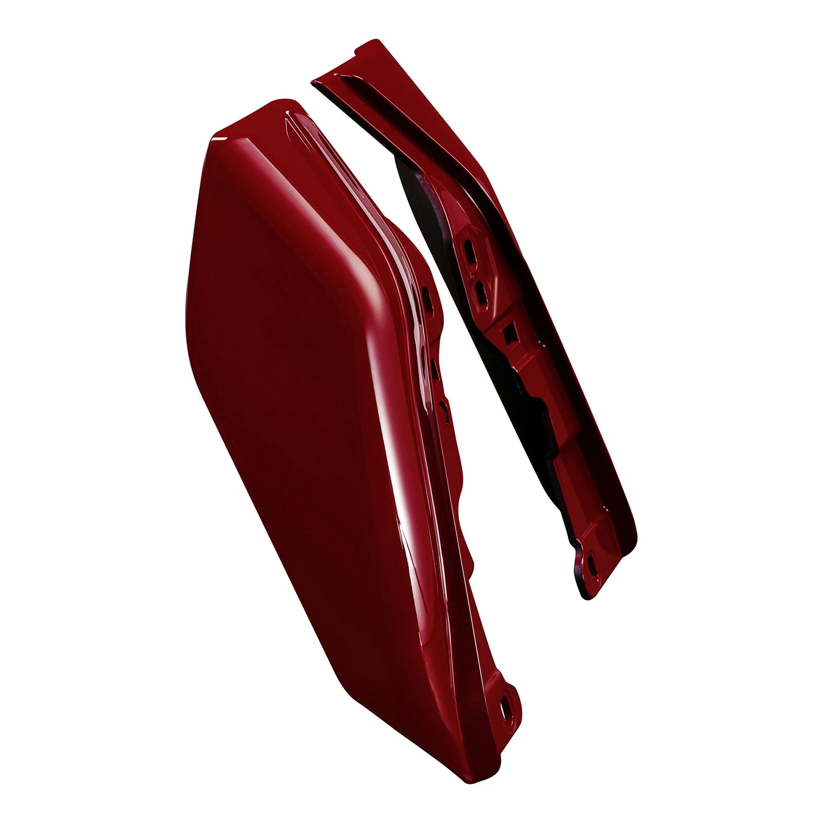 Mid Frame Deflectors for Harley Touring Electra Glide (2009–2023) Billiard Red