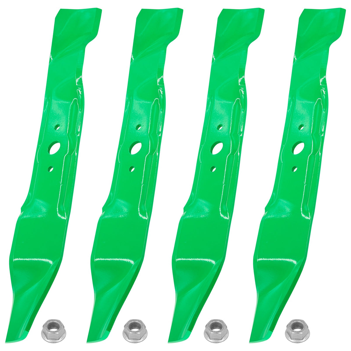 38 Inch Deck Blades with Nuts Replacement for Cub Cadet MTD (38")