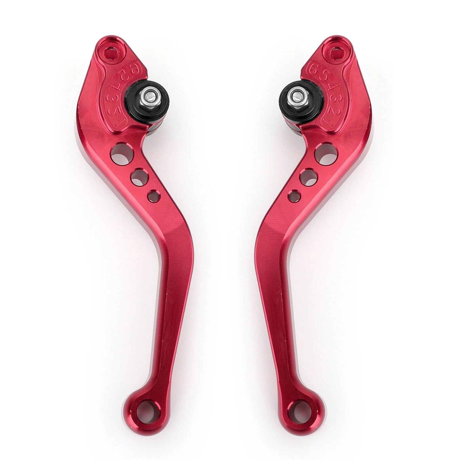 Short Clutch Brake Lever for Street Bike 790 (2018–2019) Red