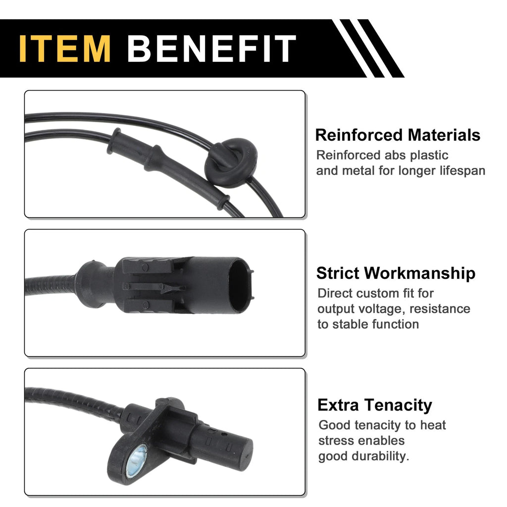 ABS Wheel Speed Sensor FA0243701M1 for Mazda 323 (1990–2003) Front Right