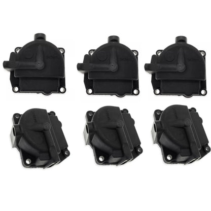 Set of 6 Carburetor Float Bowl Chambers for OMC Johnson Evinrude (433000, 766418)