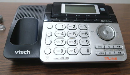 VTech DS6151 Cordless 2-Line Phone System for DECT 6.0 (USED)