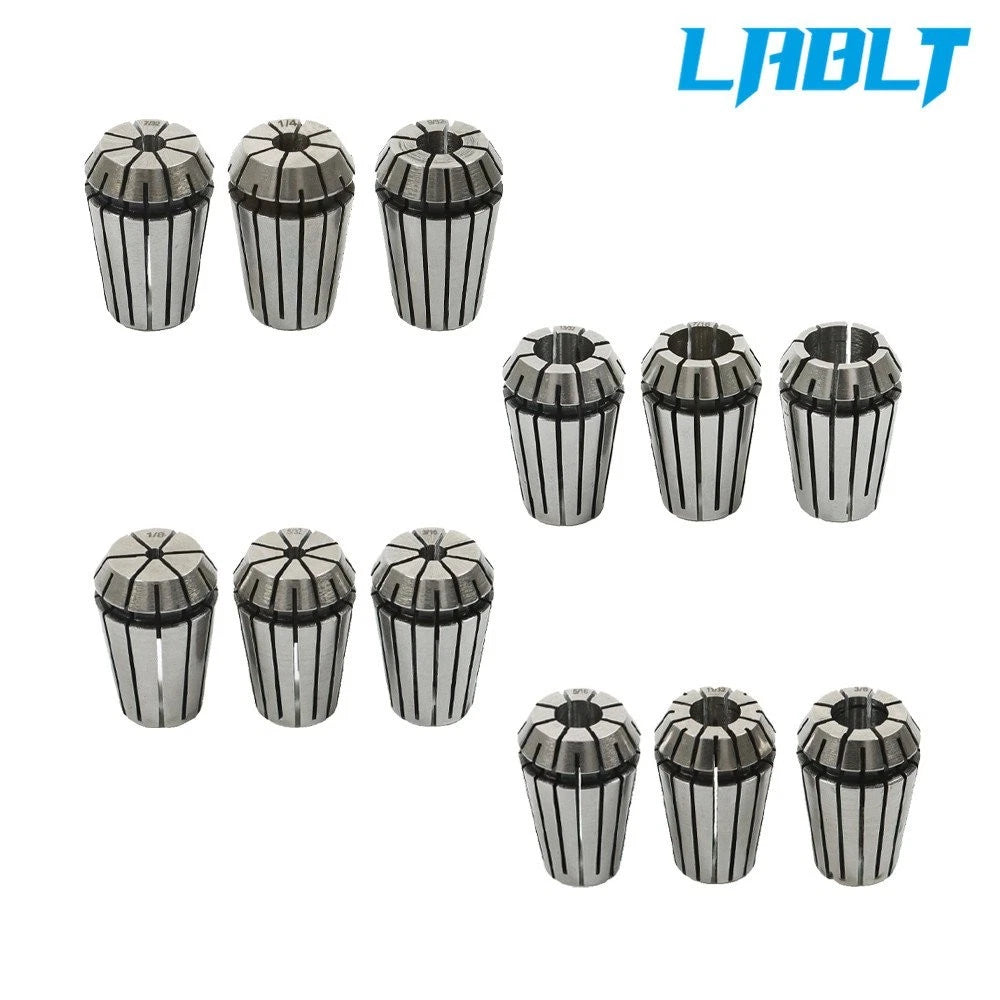 12PCS Spring Collet ER20 Set for CNC Milling Lathe Engraving Machine