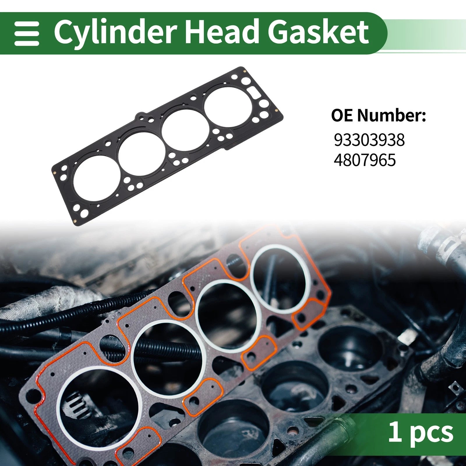 Cylinder Head Gasket Replacement for Chevrolet Captiva 2.4L (2006–2011)