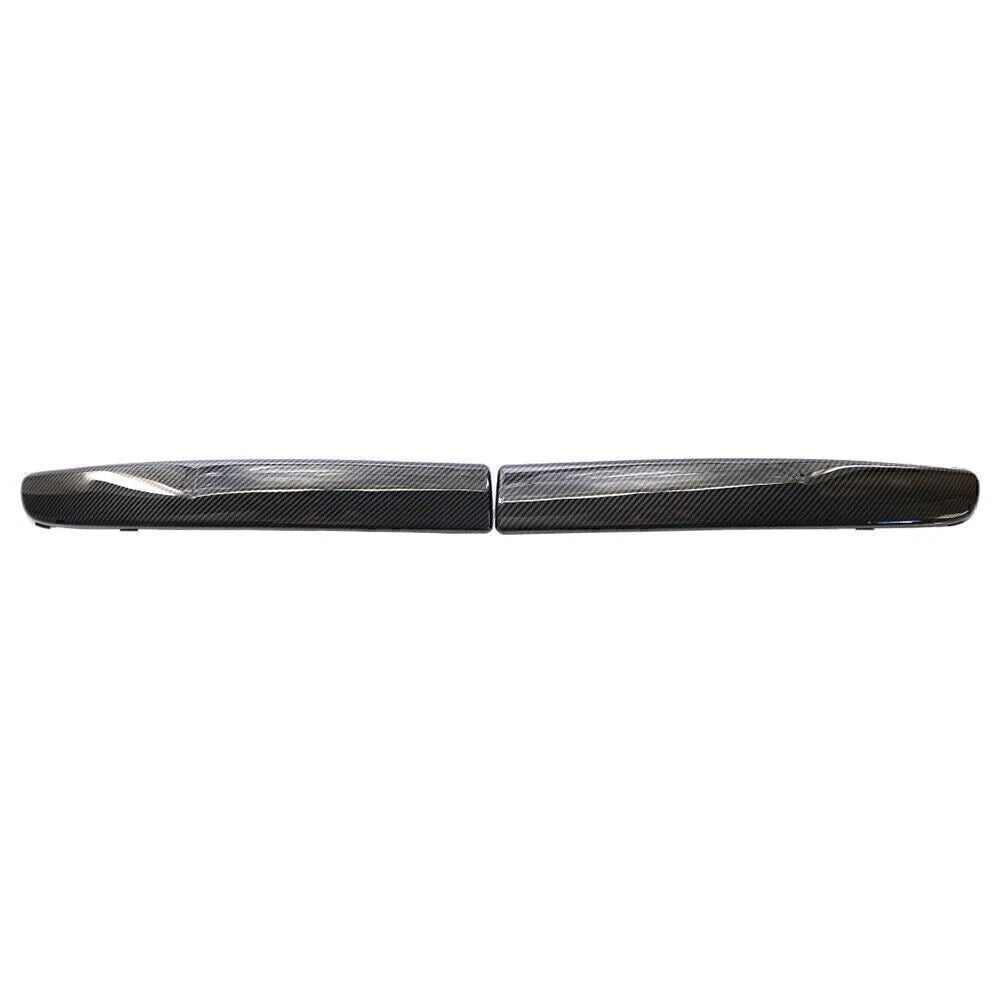 Carbon Fiber Front Bumper Corner Panel Trim for Fiat 500 (2007–2015)