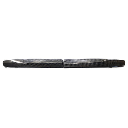 Carbon Fiber Front Bumper Corner Panel Trim for Fiat 500 (2007–2015)