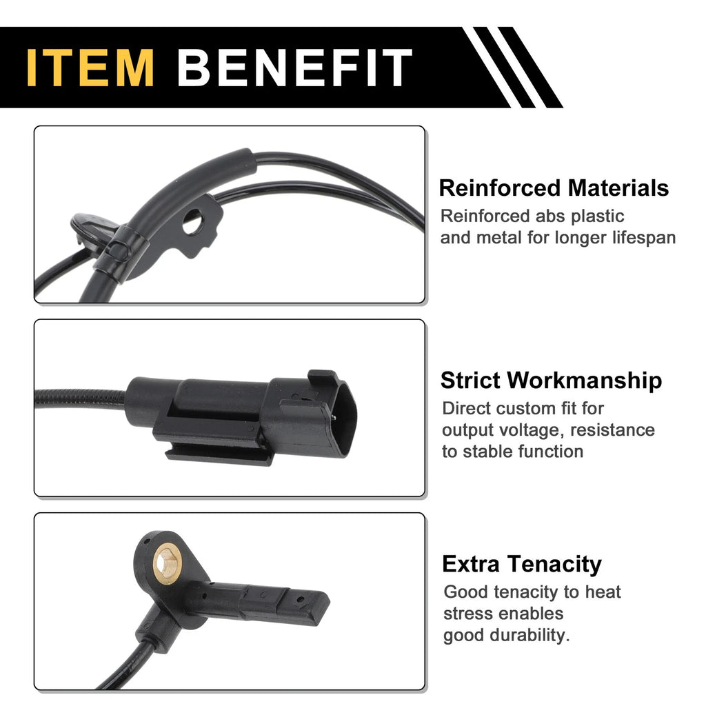 ABS Wheel Speed Sensor Replacement for Mitsubishi Outlander 2006–2012