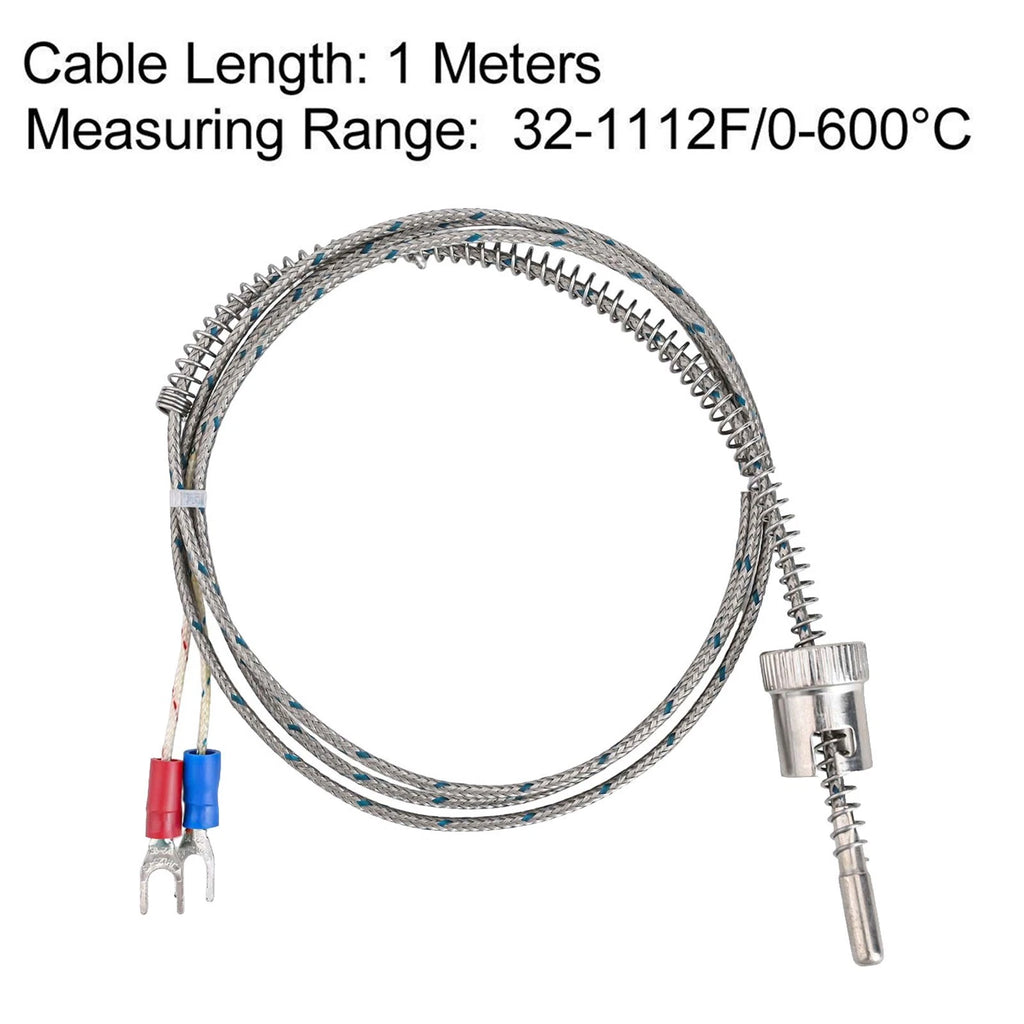 Thermocouple Probe with 1 Meter Cable for Temperature Measurement