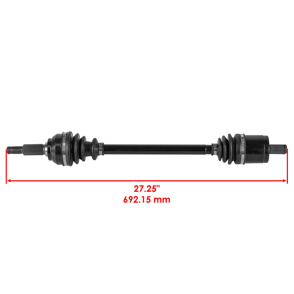Front CV Axles Replacement Set for John Deere HPX 4X2 4X4 (Diesel)