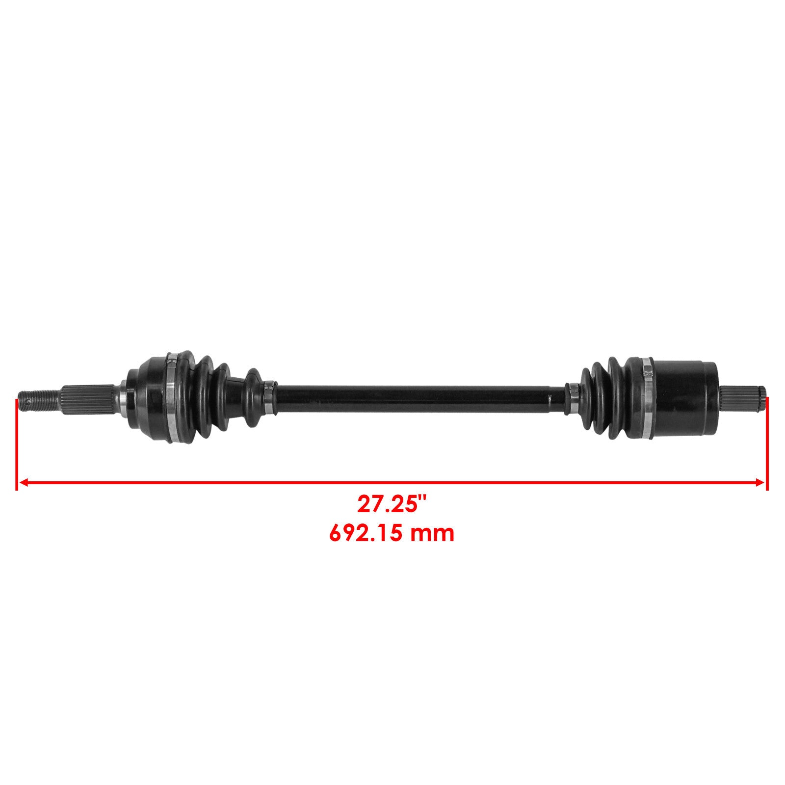Front CV Axles Replacement Set for John Deere HPX 4X2 4X4 (Diesel)