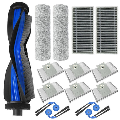 Replacement Kit for Deebot X9 Pro - Main Roller Brushes, Filters, Dust Bags