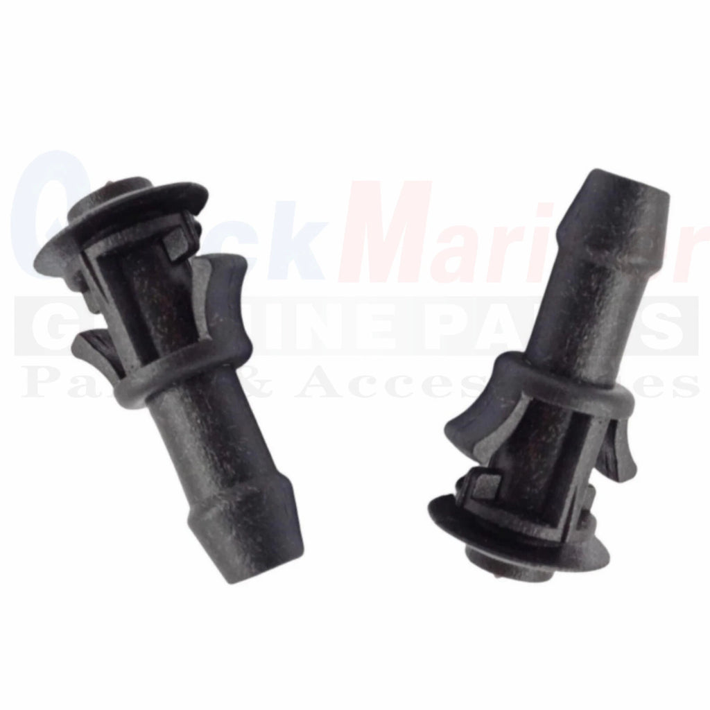 Set of 2 Nylon Nipples for Yamaha Outboard F15 6BL-44391-00 6H3-44391