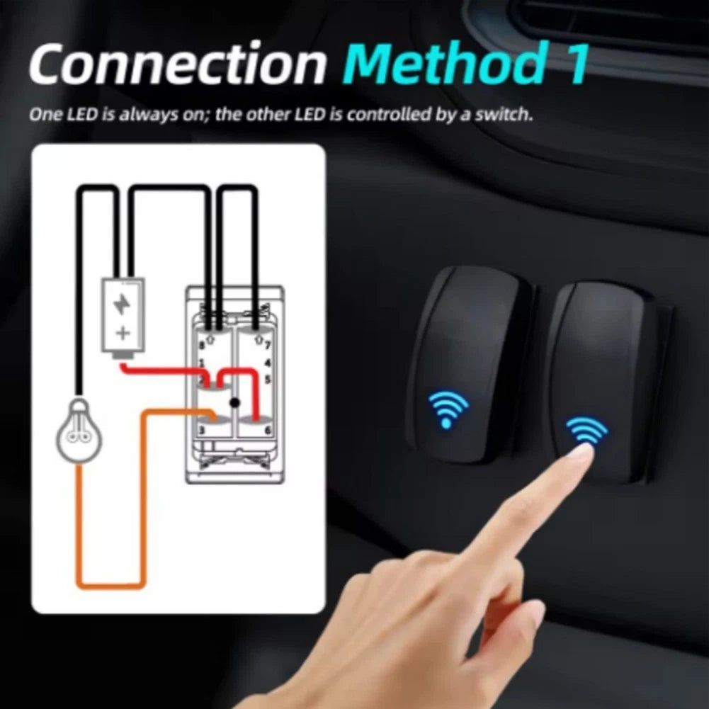 Rocker Switch 12V 24V for Starlink Mini Satellite Systems