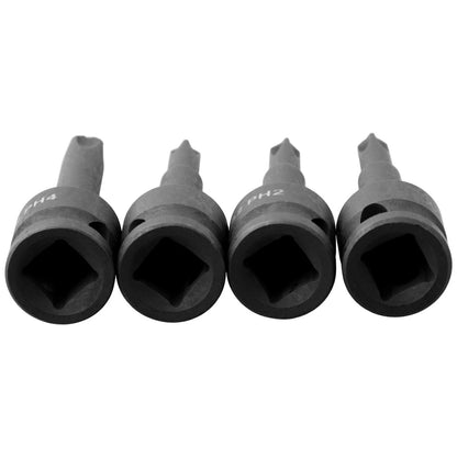 Socket Adapter Head Set PH1 PH2 PH3 PH4 for 3/8 Square Head Wrench