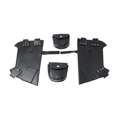 Soft Lowers Chaps Leg Warmer Bag for Harley Electra Glide FLHT (1997–2009)