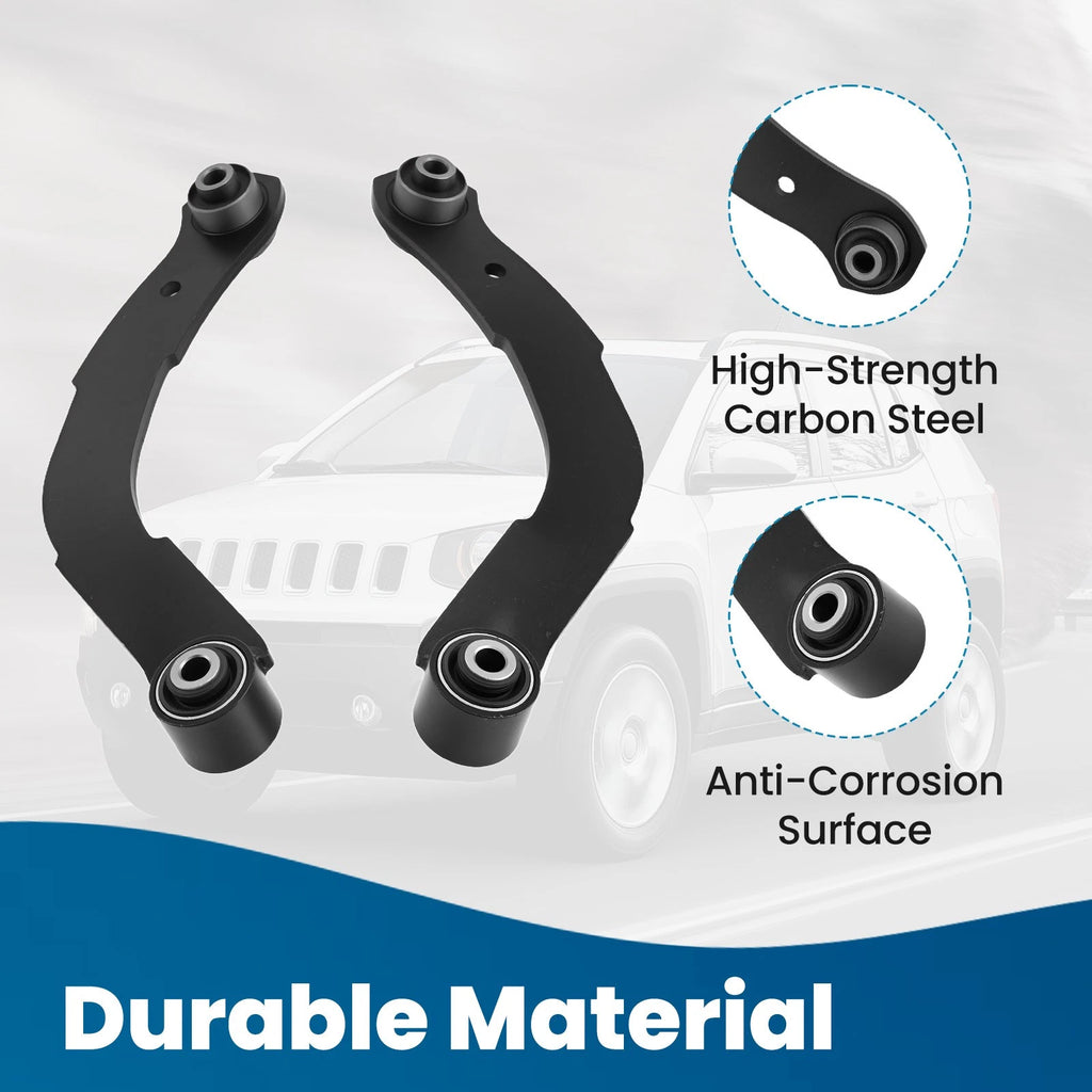 6pc Rear Upper Lower Control Arm for Dodge Caliber Jeep Compass Patriot (2007–2009)