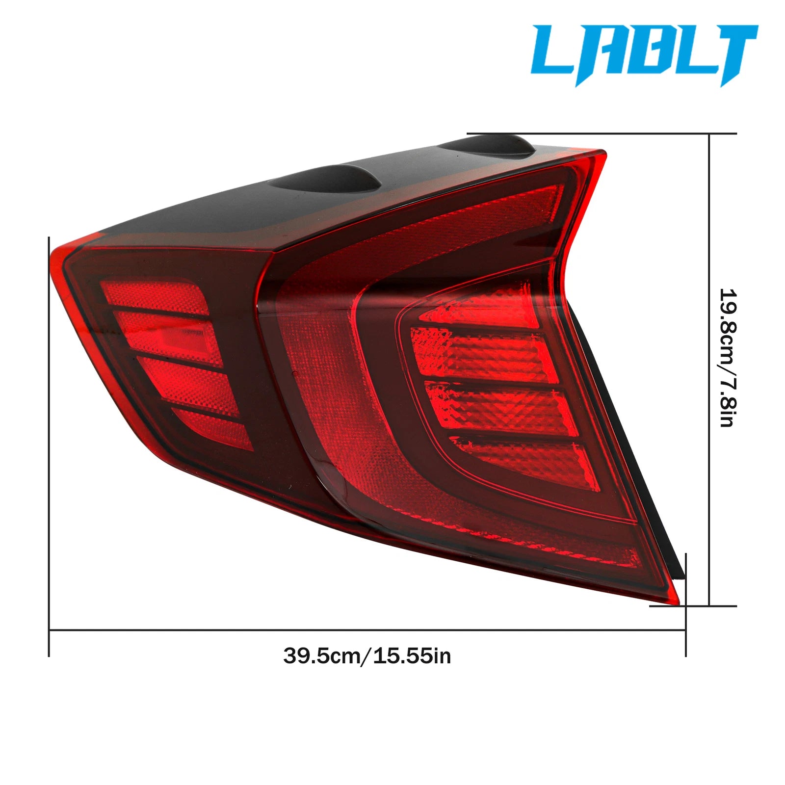 LED Driver Left Side Outer Tail Light Lamp for Hyundai Sonata (2020–2022)