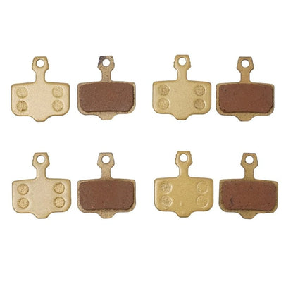 Set of 4 Brake Pads for Bicycle (Full Metal Replacement)