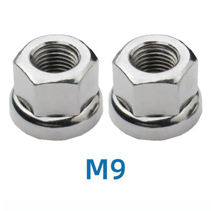 2X Nut Screw M9 for MTB Bikes Hubs Series Motors