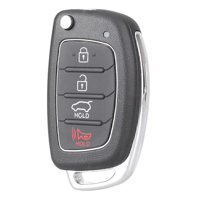 Remote Car Key Fob Shell Case 4 Buttons for Hyundai Santa Fe (2013–2014)