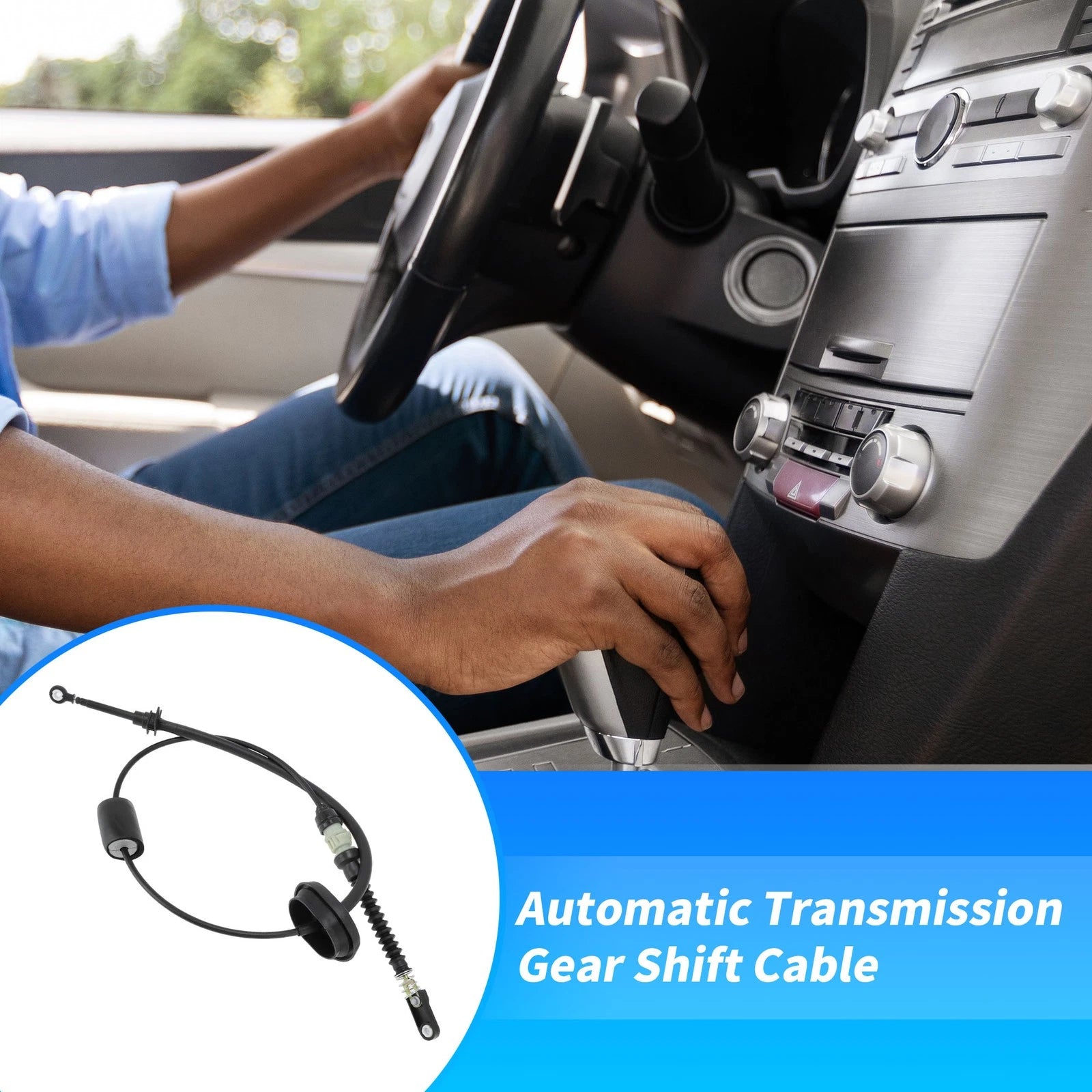 Auto Trans Gear Shifter Cable Replacement for Dodge Avenger Chrysler 200 (2007–2014)