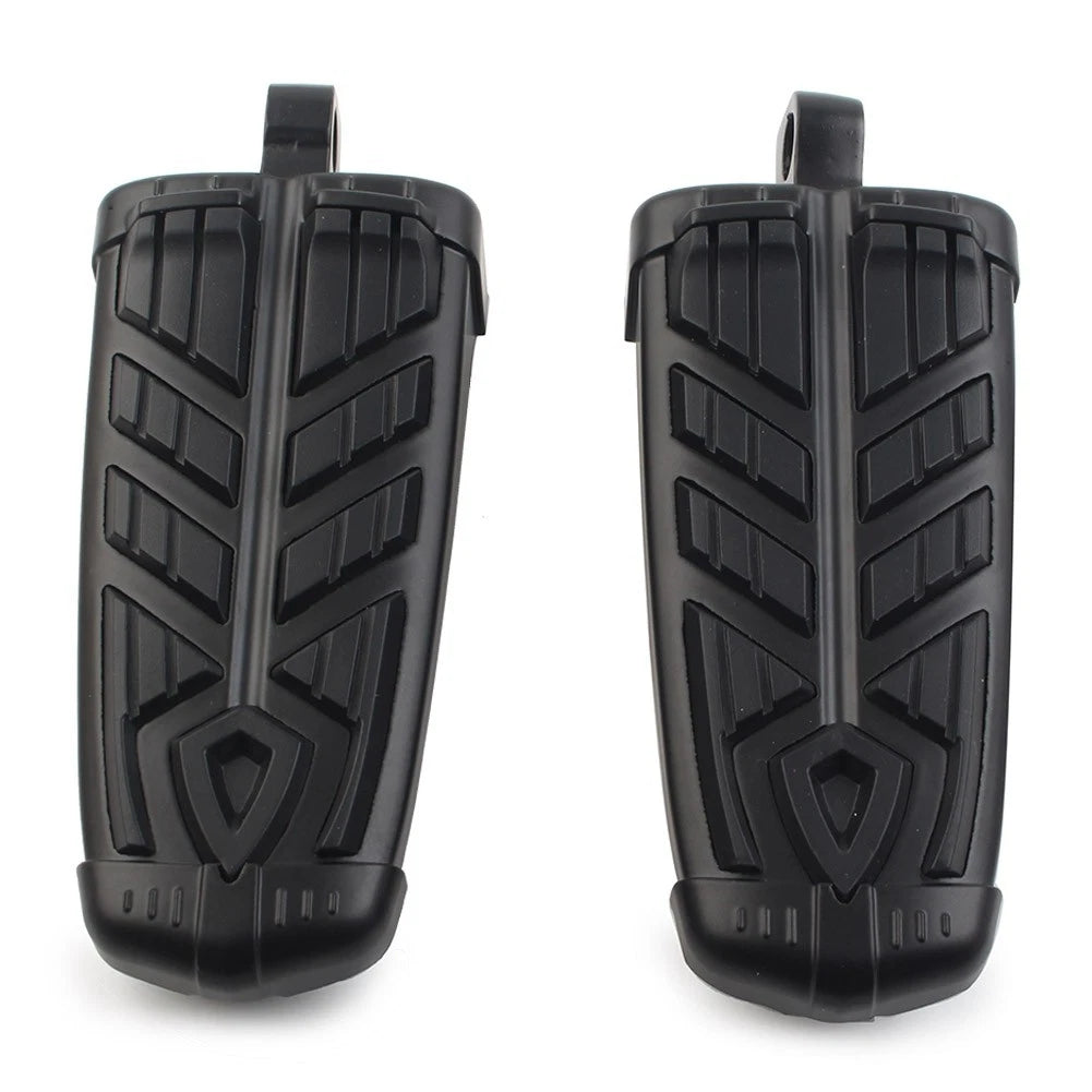 1 Pair Aluminum Foot Pegs for Harley Motorcycle (10mm)