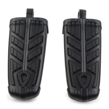 1 Pair Aluminum Foot Pegs for Harley Motorcycle (10mm)