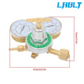 3" Dual Gauge Oxygen Regulator for Victor Torch (CGA540)