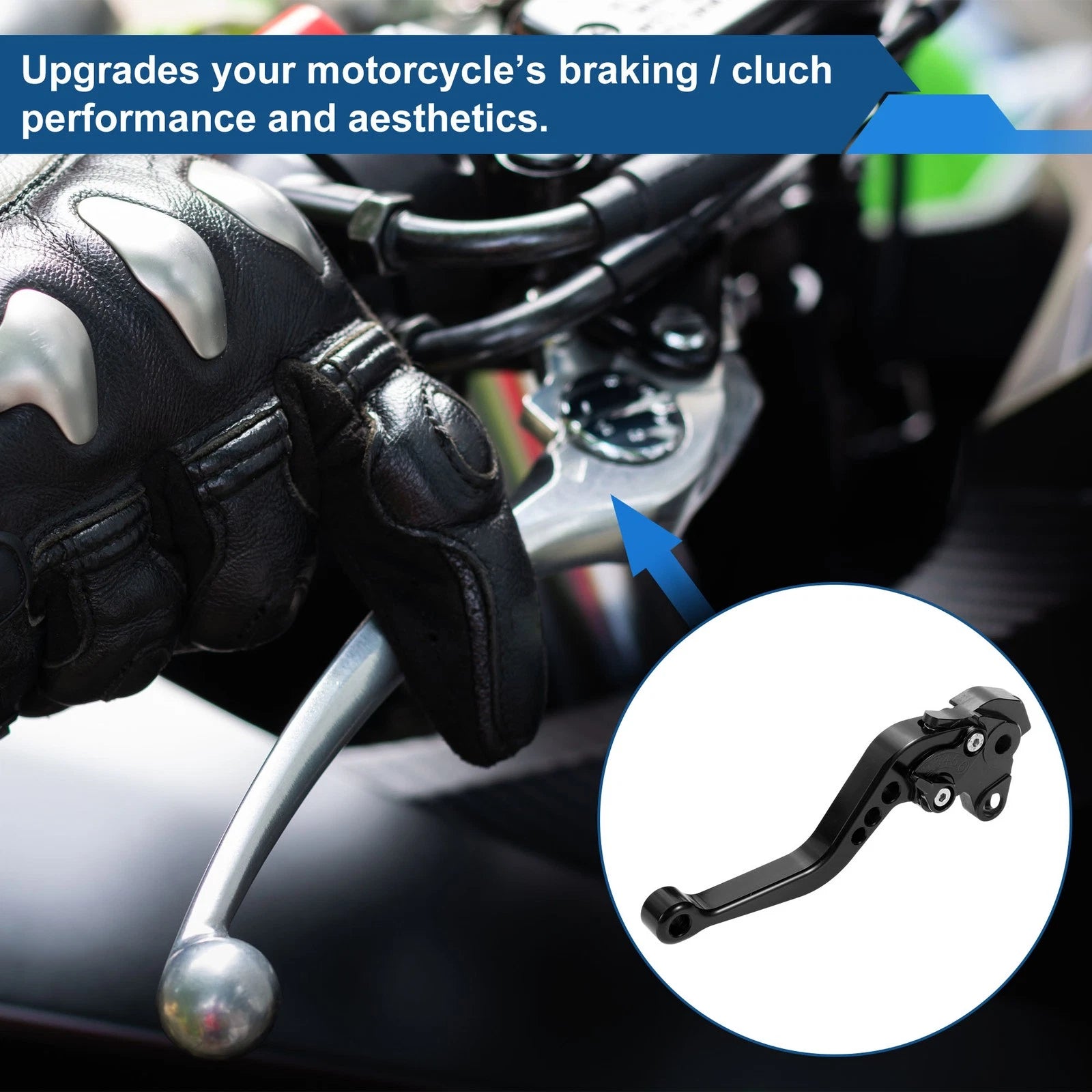 Brake Clutch Levers Pair Replacement for Honda CBF1000 (2006–2010)