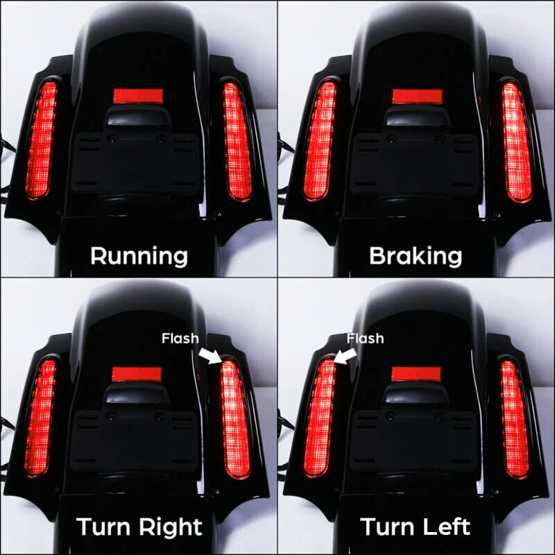 Rear Fender System LED Light for Harley Touring Electra Glide (2009–2013)