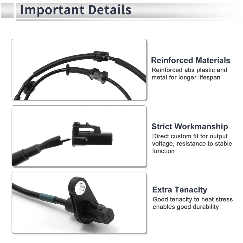 ABS Wheel Speed Sensor Replacement for Hyundai Elantra 1.8L (2011–2015)