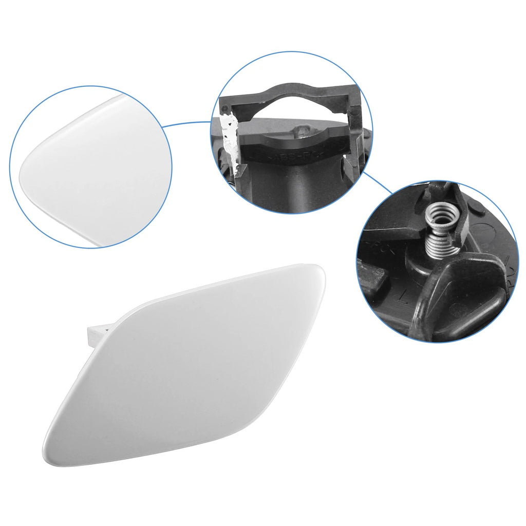 Front Left Headlight Washer Nozzle Cover Cap for BMW 328i (2011–2018)
