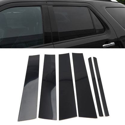 Pillar Post Trim Kit for Ford Explorer (2011–2019) Black