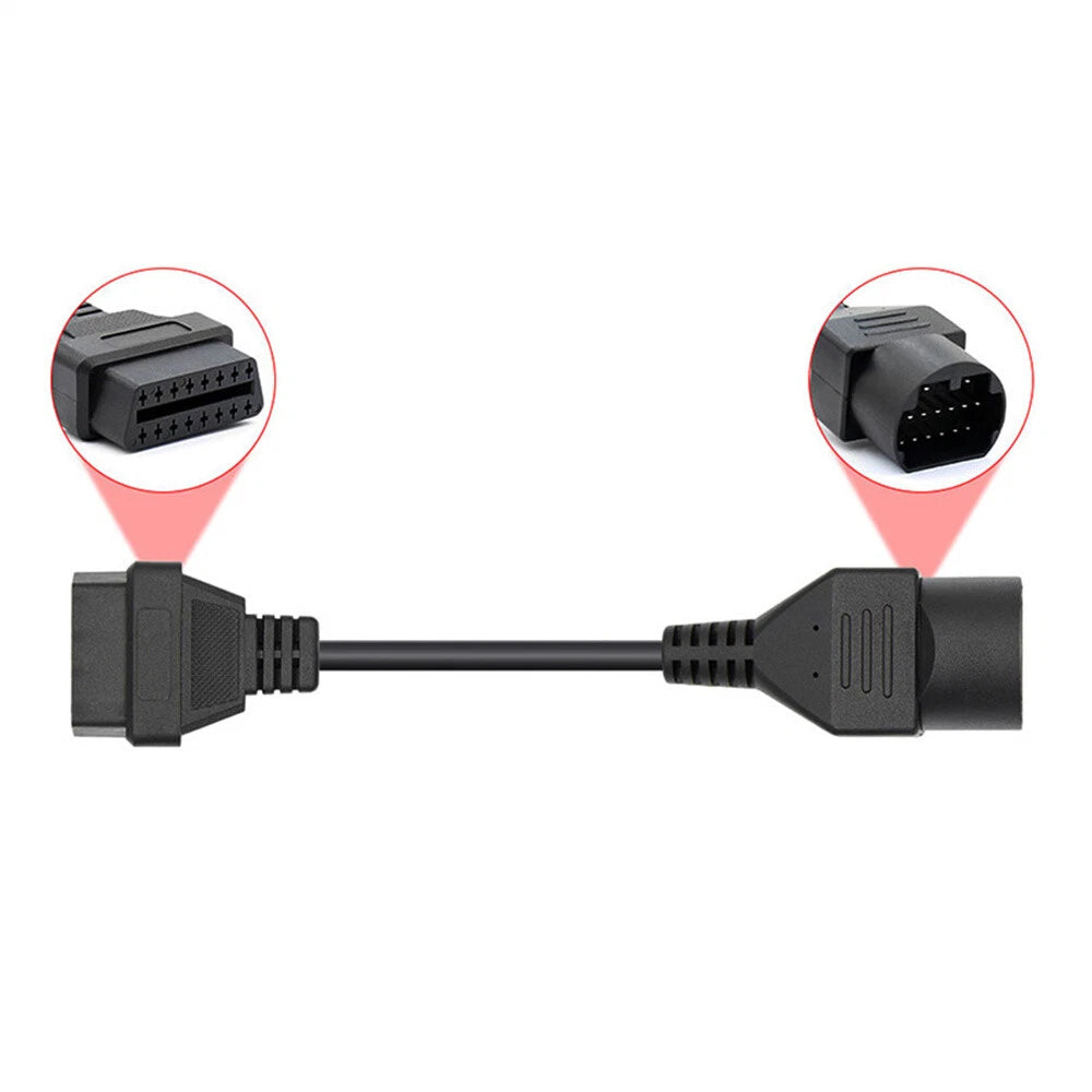 For Mazda 17pin to 16pin OBD2 Code Scanner diagnostic cable adapter Accessories