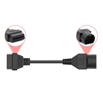For Mazda 17pin to 16pin OBD2 Code Scanner diagnostic cable adapter Accessories
