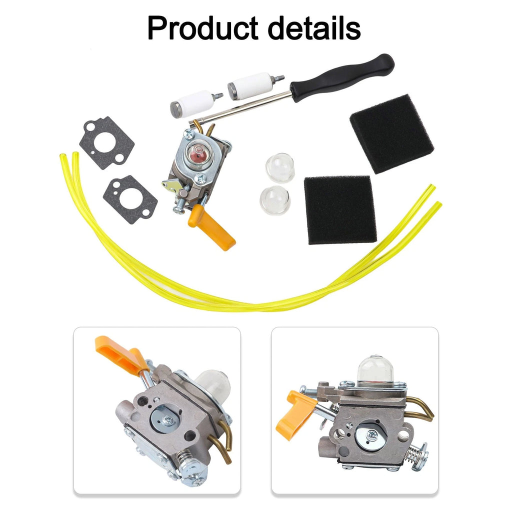 11 Piece Carburettor Set for Lawn Mower