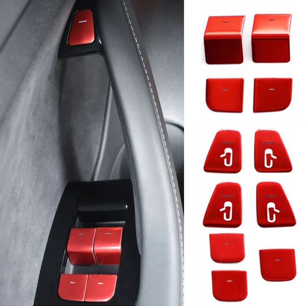 11pcs Trim Decals for Tesla Model 3 Y (2017–2023)