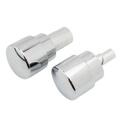 Chrome Front Axle Nut Covers for BMW R18 (2020–2023)
