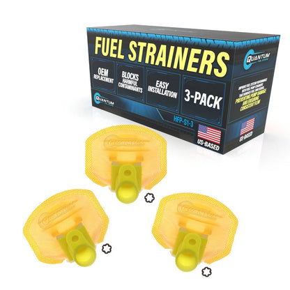 3X Fuel Pump Filter Strainers for Kawasaki Ninja ZX-6RR (2003–2004)