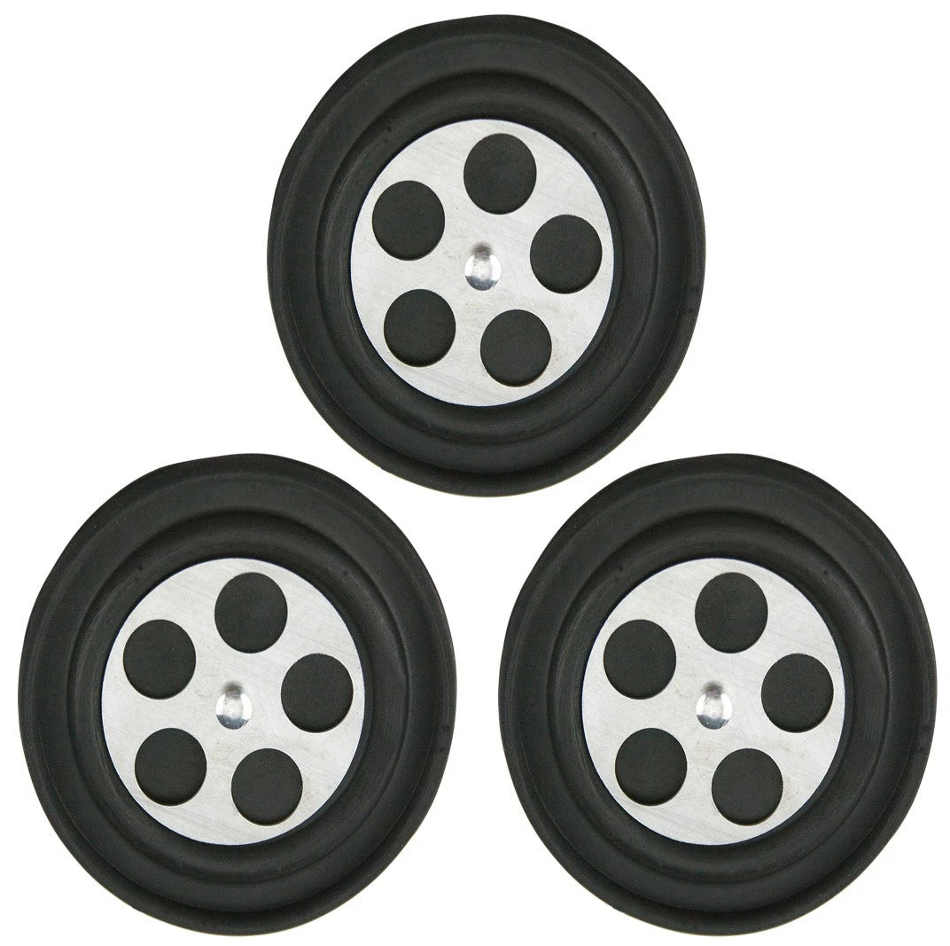 Set of 3 Mikuni Carburetor Diaphragms for Polaris SL SLT 650 750 780 SLX 785