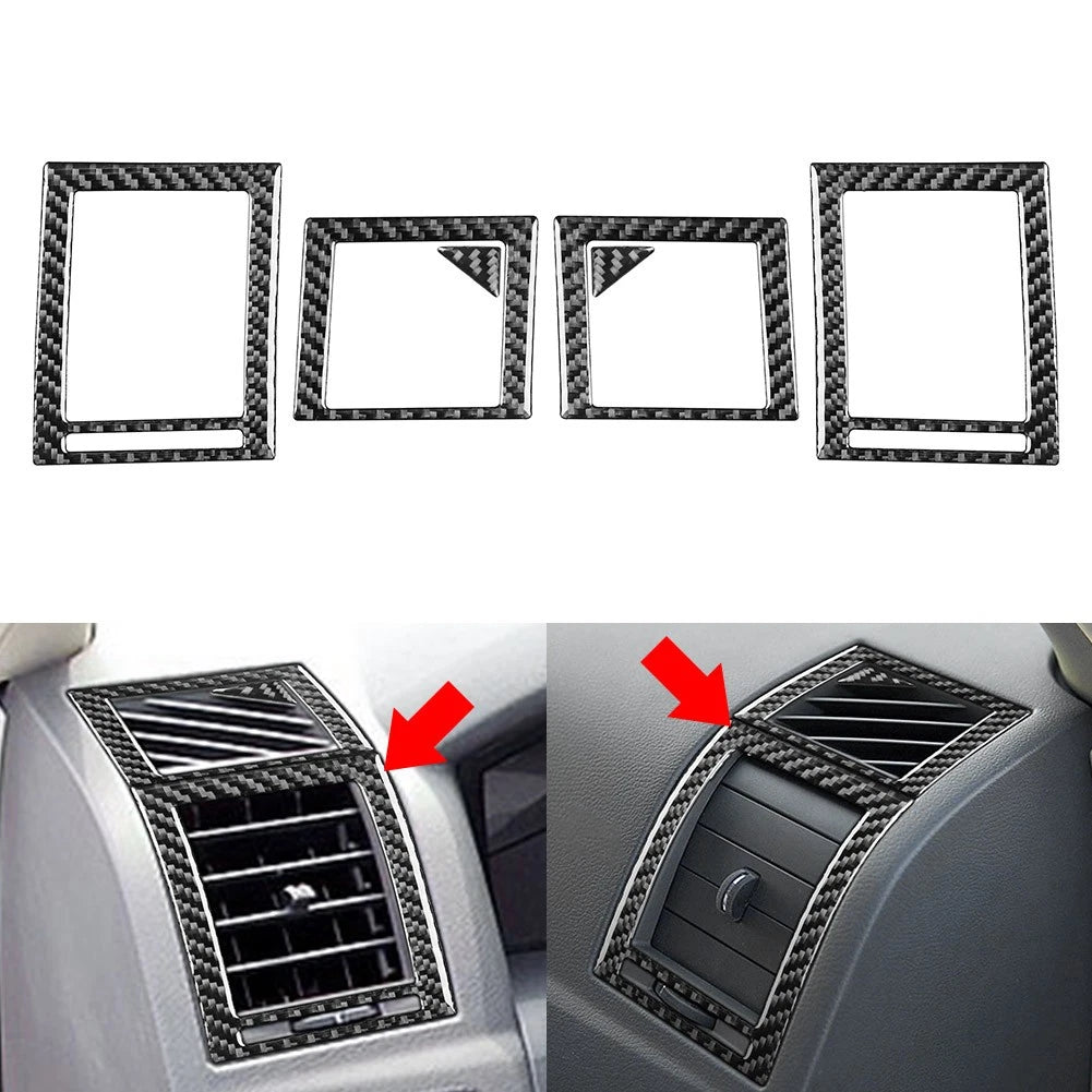 Dashboard Side Air Vent Outlet Cover Trim For Chrysler 300 300C 2005-2010