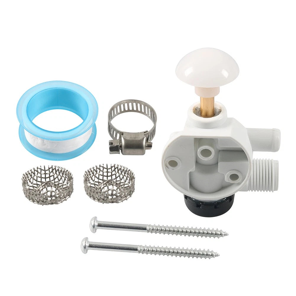 Toilet Water Valve Assembly 385314349 for Dometic Sealand (Fits RV)