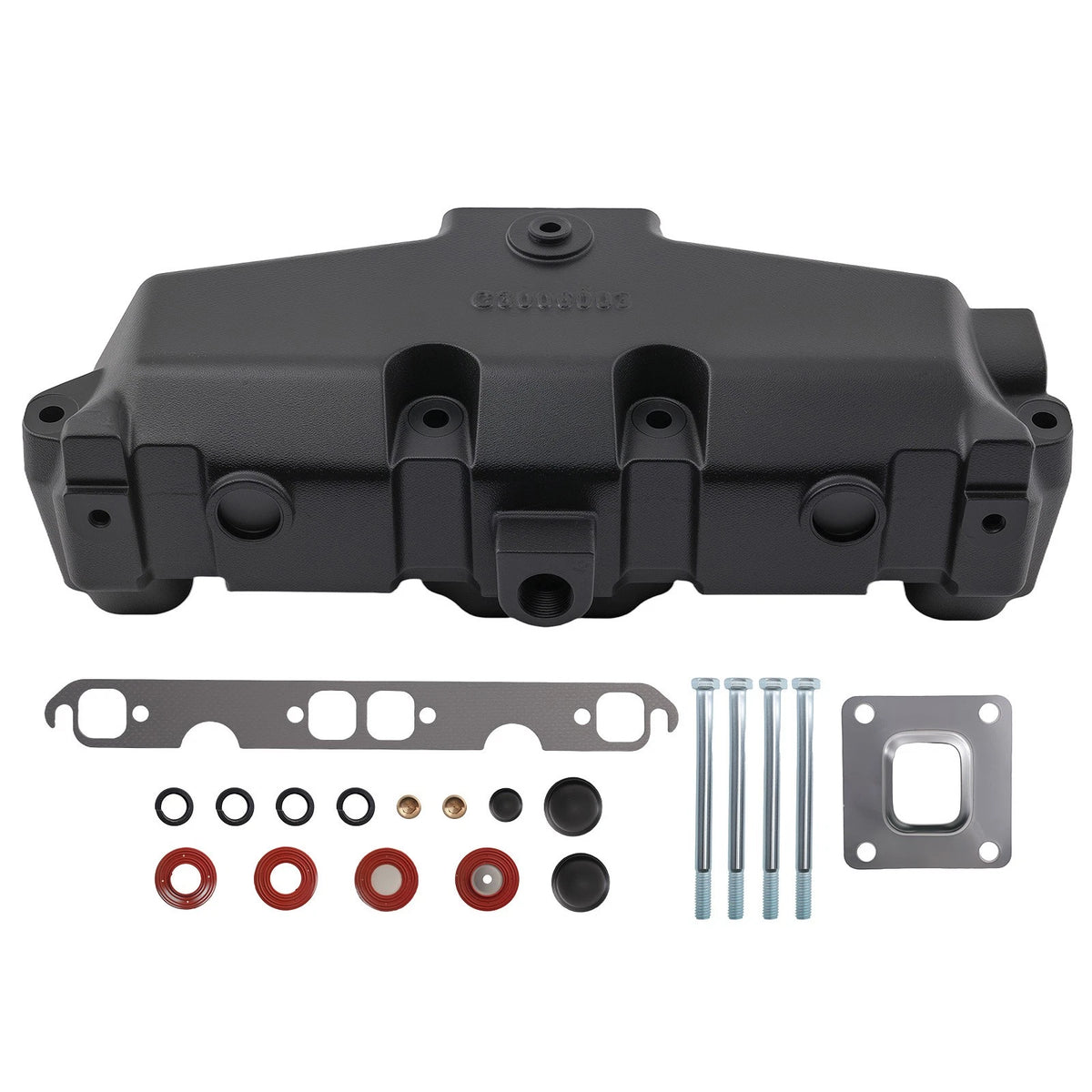Black Cast Iron Manifold for Mercruiser 305 350 V8 (865735A02)
