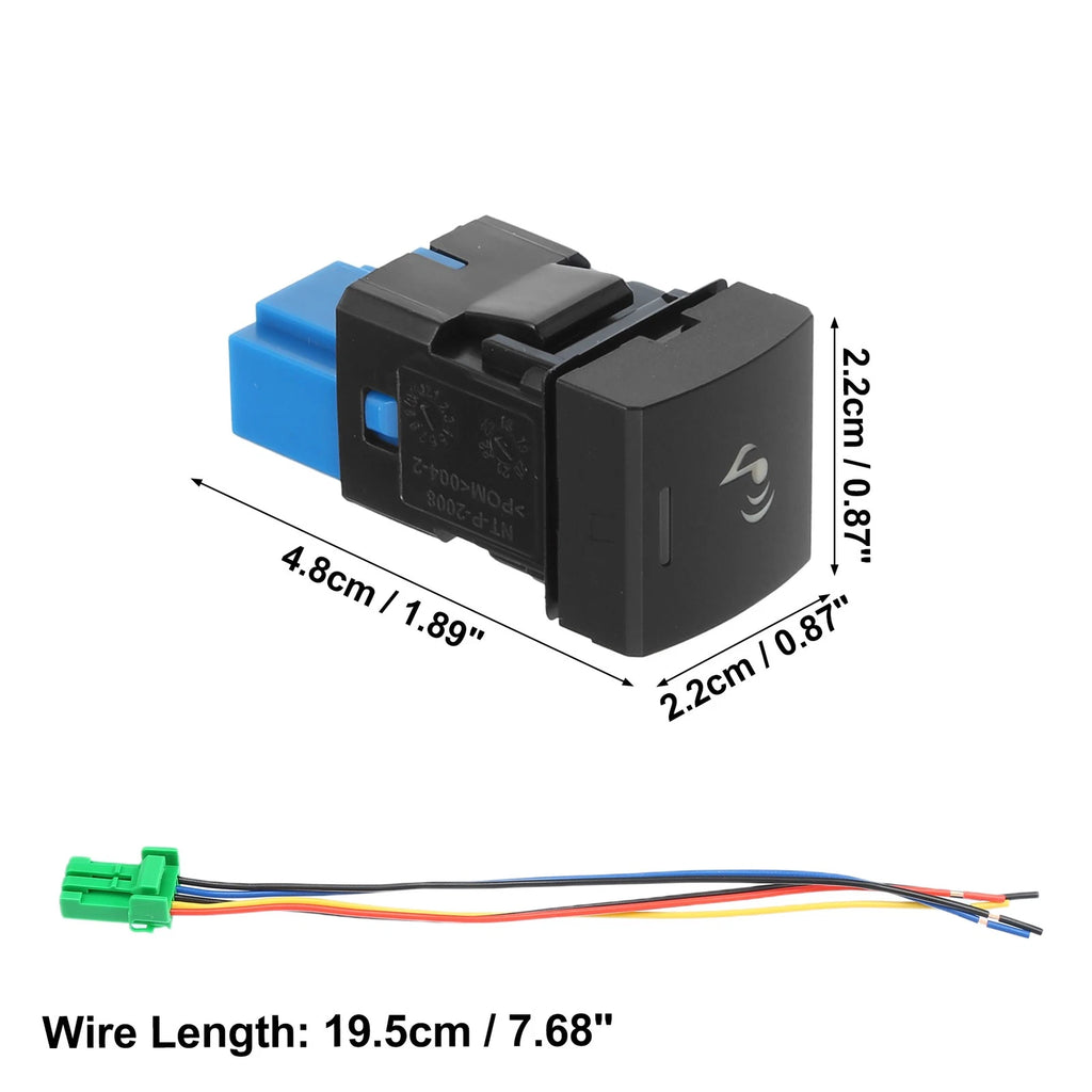 Hole Expansion Port Switch Replacement with Wire for Toyota Vehicles (2005–2018)