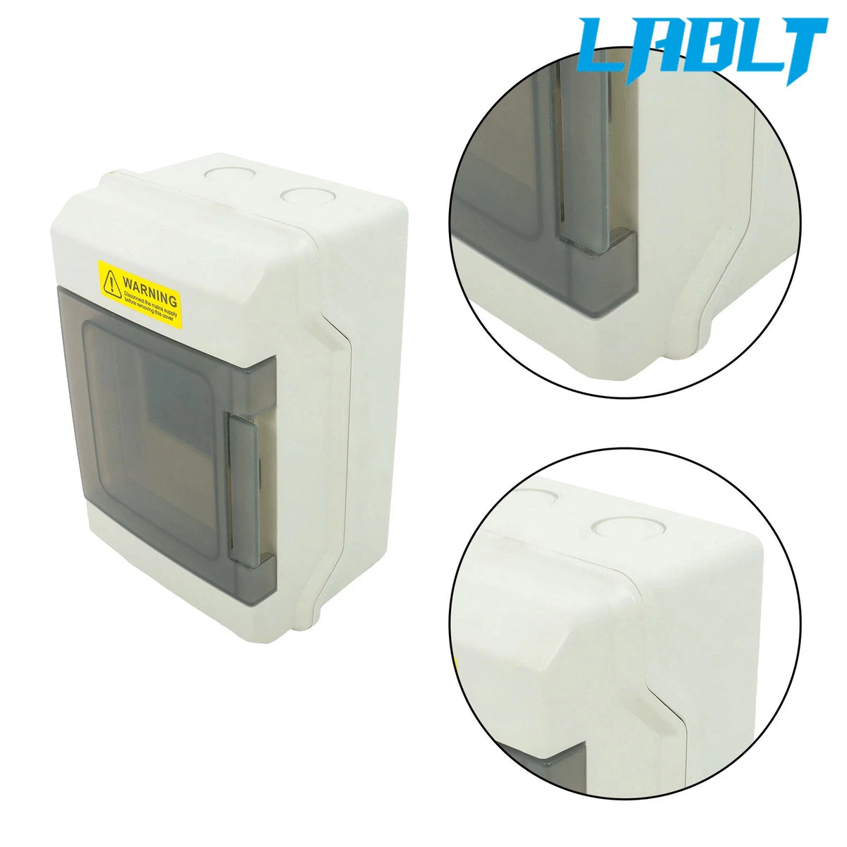 4 Way Circuit Breaker MCB Distribution Protection Box with DIN Rail IP66
