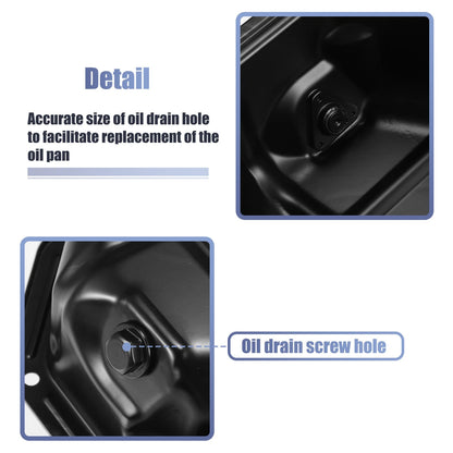 Engine Oil Pan Replacement No. 2151037111 for Hyundai Santa Fe (2001–2006)